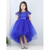 Toy Balloon Kids Blue Net Girls Frock ( Pack of 1 ) - None