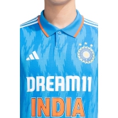 Adidas Official India Cricket ODI Fan Jersey: Show Your Team Spirit in Sustainable, Moisture-Wicking Comfort (Colour - BLUE, Size - M) by Total Sporting And Fitness Solutions Pvt Ltd