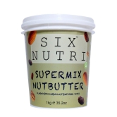 SIXNUTRI All Natural Stone Ground Keto Diet Vegan Super Mix Nut Butter (Almonds, Pecans, Walnuts and Medjoul Dates)-1KG