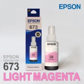 Epson T6736 / 673 Light Magenta Genuine Ink Bottle 70 ml-Light Magenta