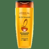 Loreal Paris 6 Oil Nourish Shampoo - Scalp + Hair, Dry & Dull Hair, 180 Ml