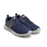 Action Action Running Shoes Navy Mens Sports Running Shoes - None