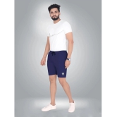 Septem Navy Blue Polyester Mens Shorts ( Pack of 2 ) - None