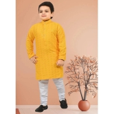 Arshia Fashions Yellow Rayon Boys ( Pack of 1 ) - None