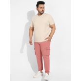 Nude Pink Cargo Trousers Pink 44