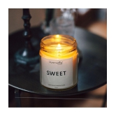 Puremazing - White Jar Candle 8 cm ( Pack of 2 )