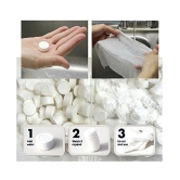 YUTIRITI Set of 20 Microfibre Bath + Hand + Face Towel Set White - White