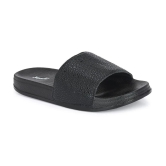 YUUKI - Black Womens Slide Flip Flop - None