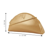 Baggit Gold PU Handheld - Gold