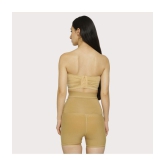 SELETA - Beige Shapewear Cotton Women's Tummy Tucker ( Pack of 1 ) - None