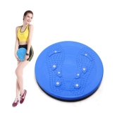 Signatron Tummy Twister Exercise Magnetic Therapy Twisting Disc Figure Trimmer with Magnets. - Blue