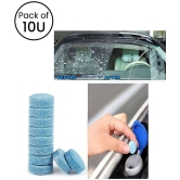 HOMETALES - Car Accessories in 10PCS/1 Set Car Wiper Detergent Effervescent Washer Windshield Glass Cleaning Tablets car accessories