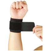 Gym Wrist Band for Men - Black