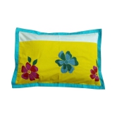 Hugs'n'Rugs Single Yellow Pillow Cover - Yellow