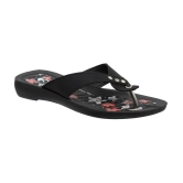 Chips - Black Womens Thong Flip Flop - None