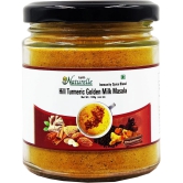 Farm Naturelle-Golden Milk Masala Himalayan Turmeric latte Powder with Natural & Immunizing Spice Blend Himalayan Turmeric, Almonds, Cinnamon, Ginger , Cloves , Ashwagandha & Ground Balck Pepper - 100 Gms