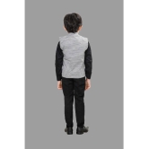 DKGF Fashion - Black Cotton Blend Boys Shirt & Pants ( Pack of 1 ) - None