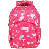 Da Tasche Pink Polyester Backpack For Kids