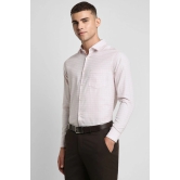 Men Pink Slim Fit Formal Full Sleeves Formal Shirt