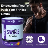 Swole Pre Workout with Creatine for Advanced Athletes-Orange