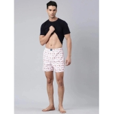 Joven White Cotton Mens Boxer- ( Pack of 2 ) - None