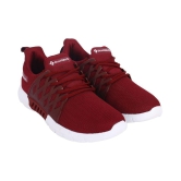 Columbus - Belgium Mens Sports  Maroon Men's Sports Running Shoes - None