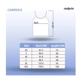 Radprix Cotton Camisoles - White Single - None