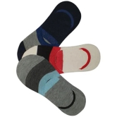 PENYAN Cotton Casual No Show Socks Pack of 3 - Multi