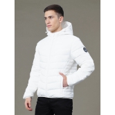 RedTape Hooded Jacket for Men | Padded & Water Resistant Finish | Enhanced Comfort