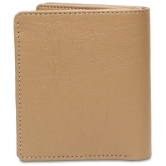 samtroh Beige PU Mens Regular Wallet ( Pack of 1 ) - Beige