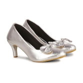 Commander - Silver Women's Pumps Heels - None