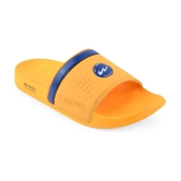 Campus - Mustard Mens Slide Flip Flop - None