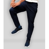 RANBOLT - Navy Blue Polyester Men's Trackpants ( Pack of 1 ) - S