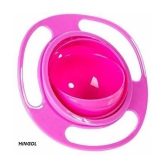 HINGOL No Spill Gyro Bowl for Baby and Kids, 360 Degree Rotation Spill Proof Food Bowl