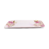 HomePro - Multicolor Floral Design Tray Multicolor Serving Tray ( Set of 3 )