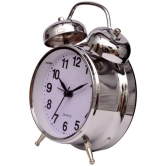 Mitra Analog 8819-silver Alarm Clock - Pack of 1