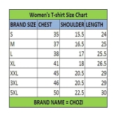 CHOZI - Pink Cotton Blend Regular Fit Womens T-Shirt ( Pack of 2 ) - None