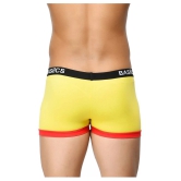 BASIICS By La Intimo - Yellow Cotton Mens Trunks ( Pack of 1 ) - L