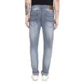 Urbano Fashion - Light Grey Cotton Blend Slim Fit Mens Jeans ( Pack of 1 ) - 28