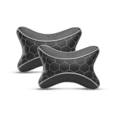 Auto Hub Neck Cushions Set of 2 Black