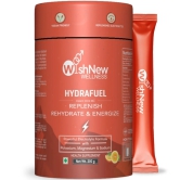 WishNew Wellness HydraFuel: Prime Electrolyte Energy Workout Drink Mix | Get Daily Hydration & Instant Energy Boost | Tangy Orange with natural Sweetness| 20 Sachets | Suitable for Men & Women