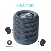 Portronics Sound Drum:Portable Bluetooth 4.2 Speaker Aux, inbuilt Mic ,Blue (POR 547) - Blue