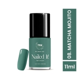 Nailed It! Nail Lacquer with Strawberry scent 08-matcha-mojito