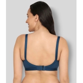 Elina - Blue Cotton Non - Padded Womens T-Shirt Bra ( Pack of 1 ) - None