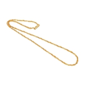 AanyaCentric Combo of 2 Gold Plated 22inches Long Fashion Chain - None