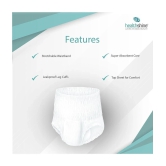 Healthshine Premium Anti Bacterial Rash Free, Leakproof Adult Diaper Pants With Wetness Indicator (Unisex) 10pcs-Medium  Adult Diapers - Medium Size (10 Pieces)