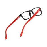 Creature Red Rectangle Spectacle Frame SPEX-102 RED