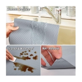 EASYHOME Multipurpose ( 45 cm X 10 m) EVA Anti-Slip Mat Liners For Bathroom, Kitchen, Fridge & Table Mat- Grey (45cmx1000cm)