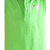 SUMMER GREEN GIRLS HEART DRESS - GREEN-10-12 YEARS / 1N / GREEN