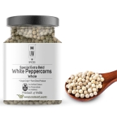 Premium Special Extra Bold White Peppercorns Whole – 100 gm (Single Origin, Farm Direct Produce, Organically Grown & Made in small batches)